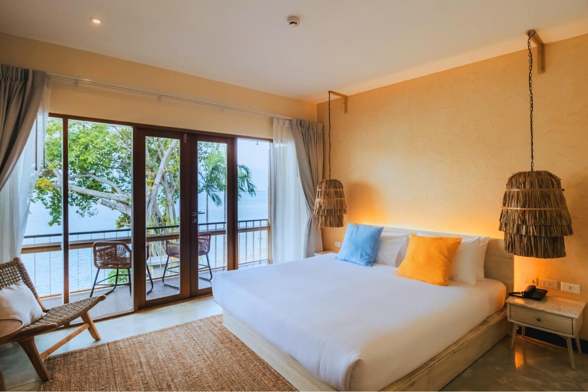 Sea Sun Bed & Beyond Hotel Bang Rak Beach  Bagian luar foto